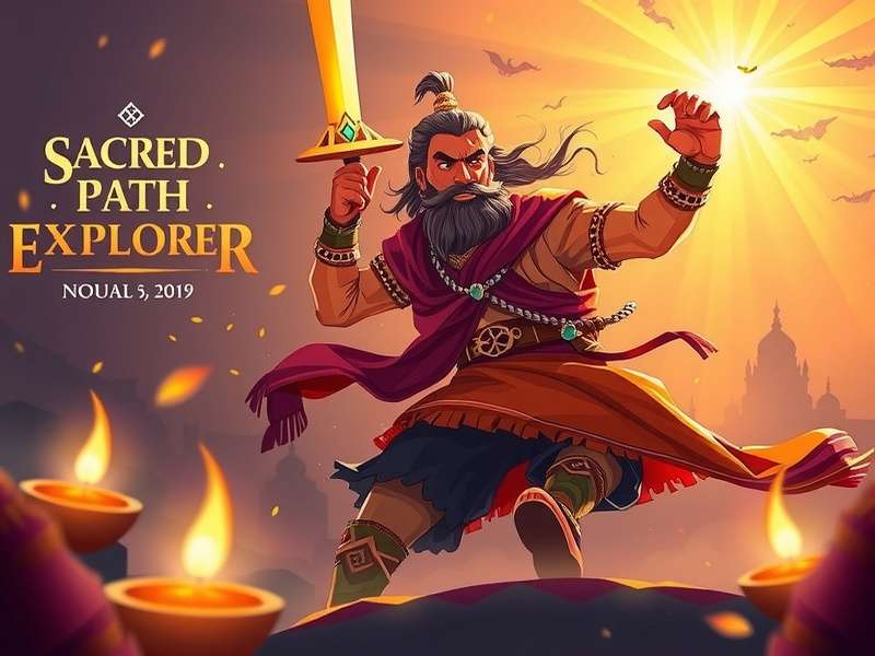 Sacred Path Explorer Game Banner
